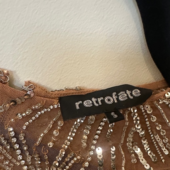 Retrofete Tan Sequin Beatrix and Bessie set Size small 
Worn once - Picture 6 of 11